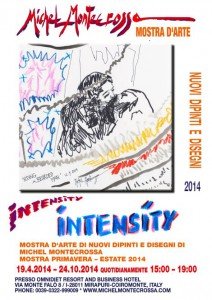 Intensity-Ausstellungs-Plakat-italienisch